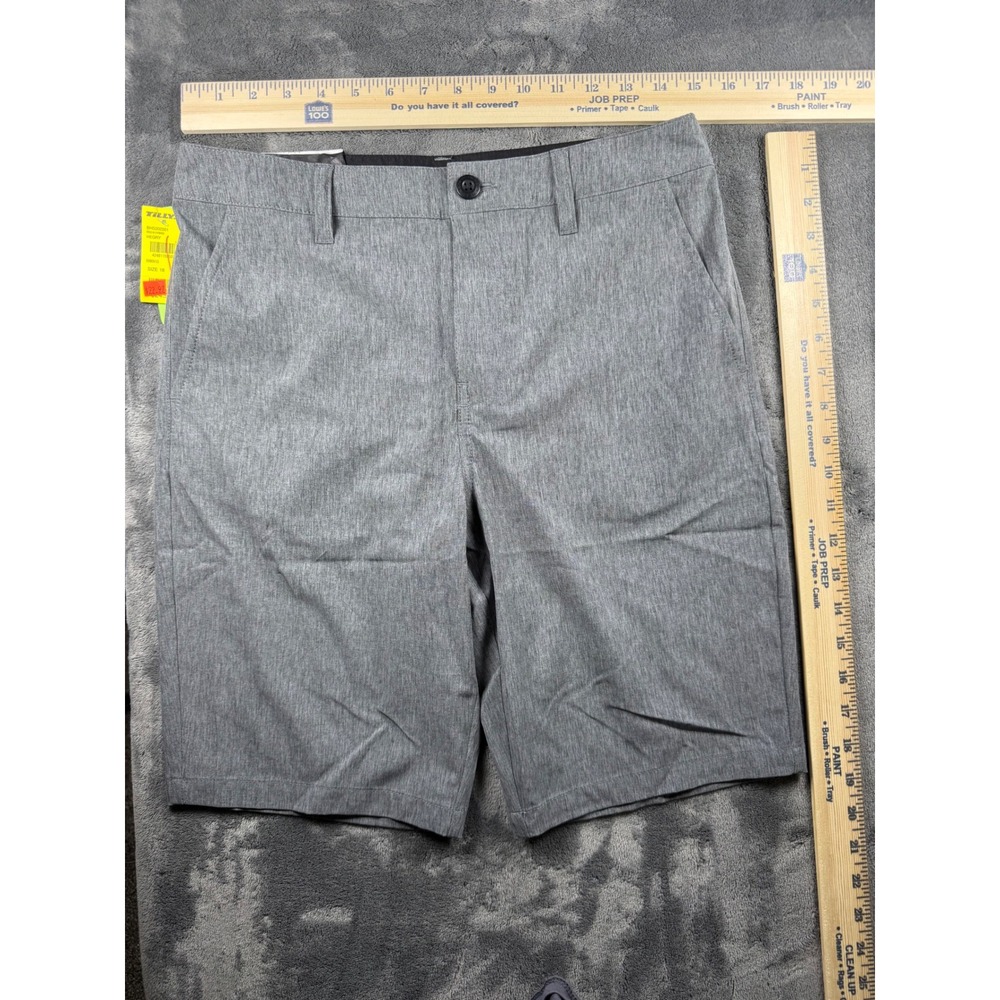 RSQ Hybrid Shorts Size 18 Gray Flat Front Casual School Everyday